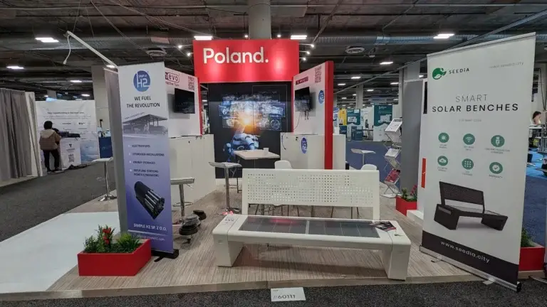 Poland National Stand at CES 2024 Las Vegas Expoengine
