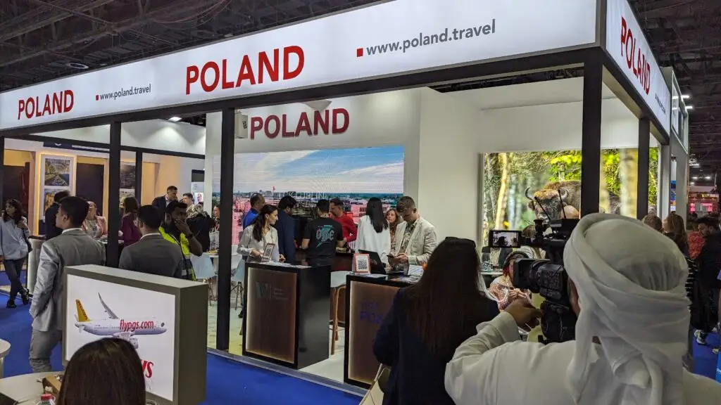 Poland Stand at Arabian Travel Market, Dubai